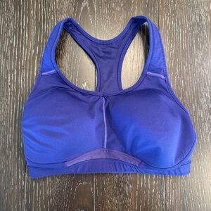 Athleta Hullabraloo Purple High‎ Impact Sports Bra